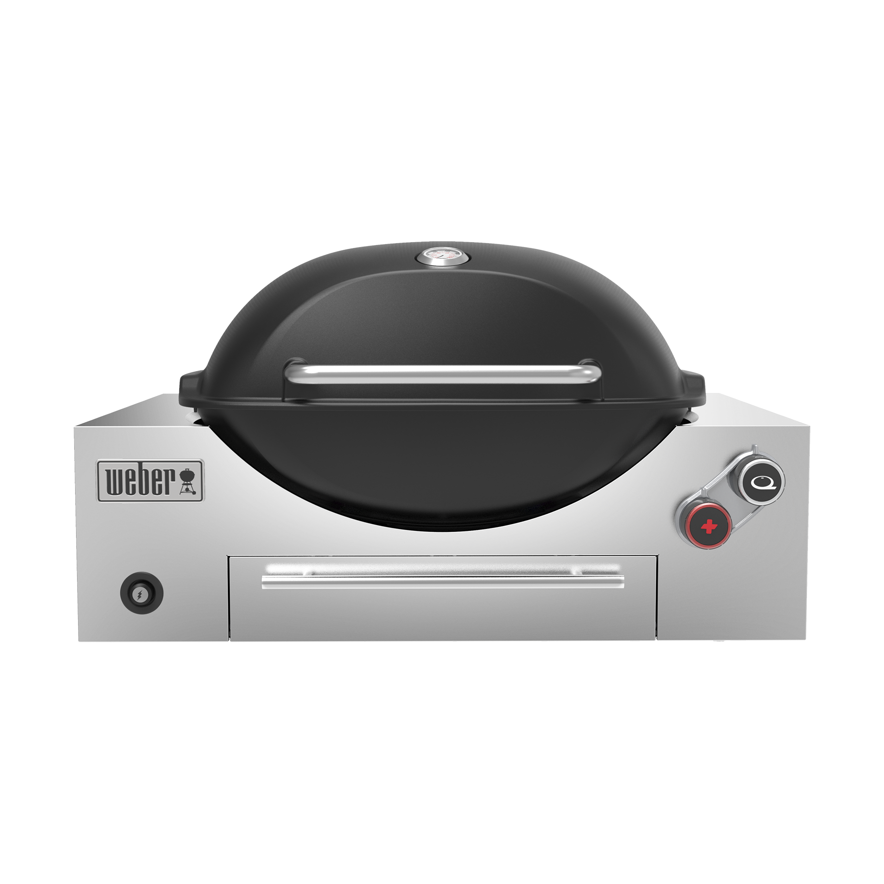 Weber® Built-in Q® Premium Q3600N+ Midnight Black Gas Barbecue (LPG)