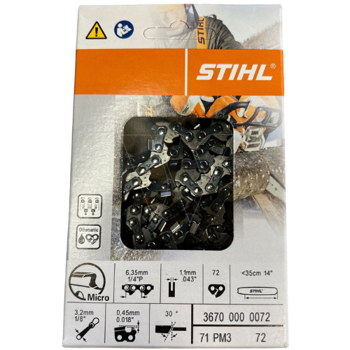 PM3 Picco Micro 1.1mm 72 Links Saw Chain