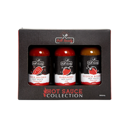 Grill Society Hot Sauce Trio Pack