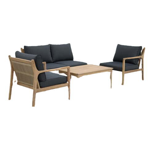 Palm Springs 4 Piece Sofa Set