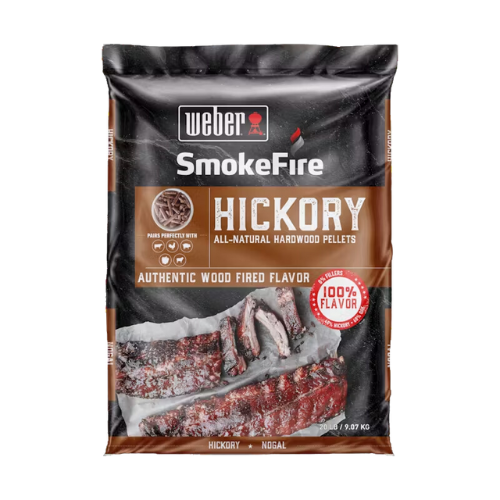 Hickory All-Natural Hardwood Pellets – 9kg