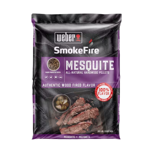 Mesquite All-Natural Hardwood Pellets – 9kg