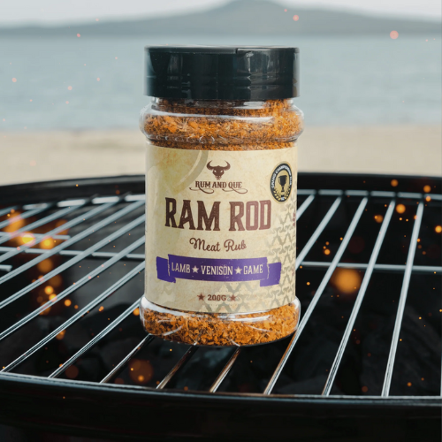 Rum & Que Ram Rod Rub