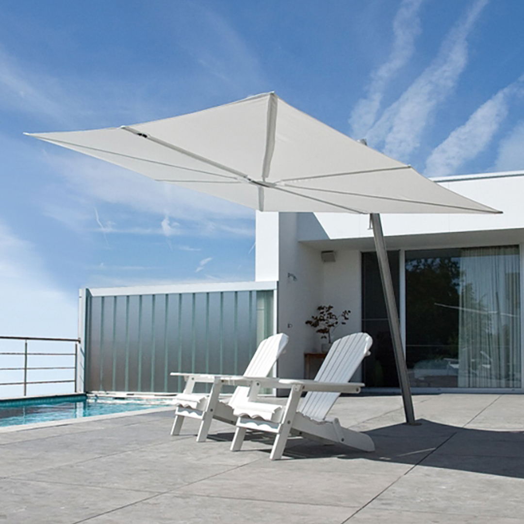 Spectra 300cm Square Olefin Umbrella in Natural