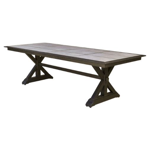 Valencia Tile Top Dining Table 250cm